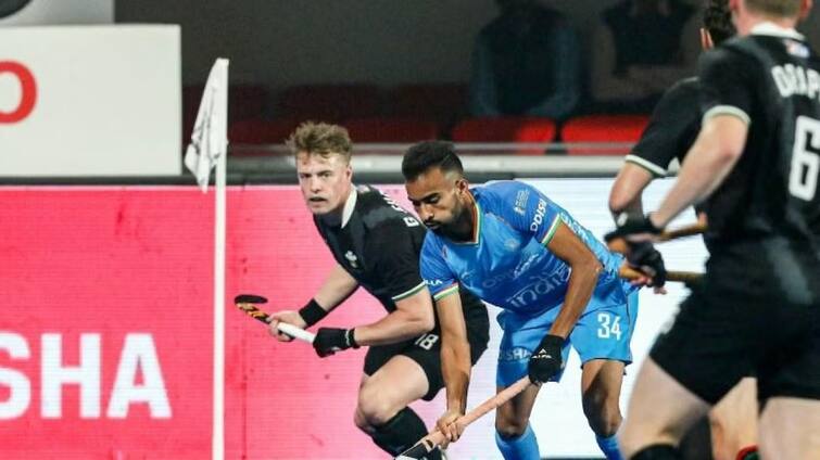 FIH Men's Hockey World Cup 2023: India won 4-2 against Wales India will play cross overs match against New Zealand Hockey World Cup: ભારતે વેલ્સને 4-2થી હરાવ્યુ, હવે ક્વાર્ટર ફાઇનલ માટે ન્યૂઝીલેન્ડ સામે થશે ટક્કર