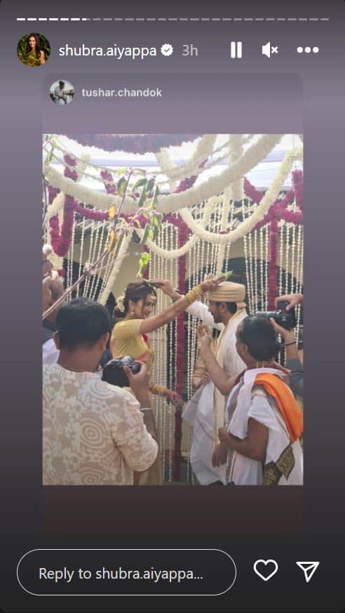 We wish the newly married couple a blissful life. (Images: Instagram)