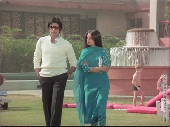 Amitabh Bachchan- रेखा की पहली फिल्म कभी नहीं हुई रिलीज, 'दो अनजाने' से पहले की थी साइन