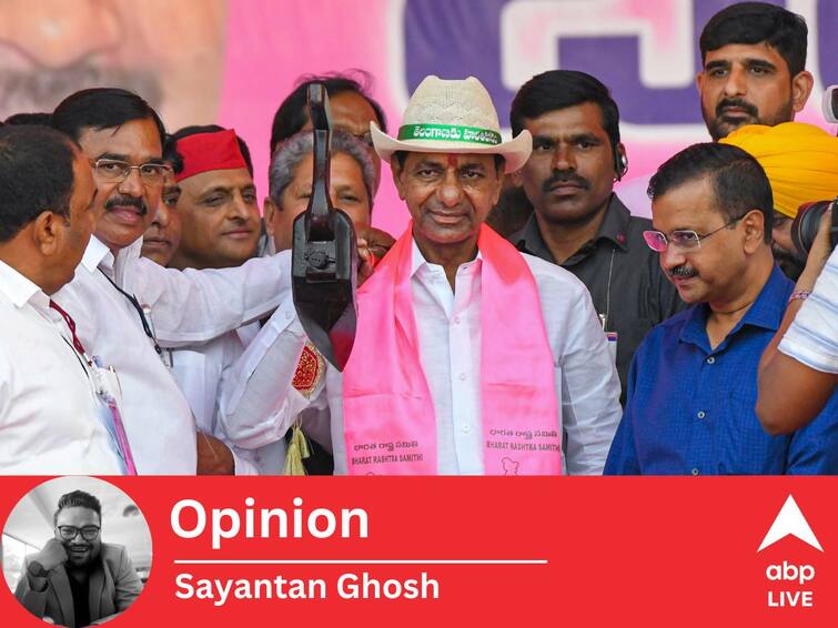 KCR Mega BRS Rally Displays His National Ambitions But Fragmented Opposition Will Only Benefit BJP KCR's Mega BRS Rally Displays His National Ambitions But Fragmented Oppn Will Only Benefit BJP