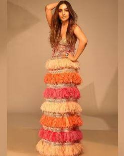 ਬਾਲੀਵੁੱਡ ਅਭਿਨੇਤਰੀ ਮਲਾਇਕਾ ਅਰੋੜਾ ਆਪਣੀ ਫਿਟਨੈੱਸ ਨੂੰ ਲੈ ਕੇ ਚਰਚਾ 'ਚ ਰਹਿੰਦੀ ਹੈ ਪਰ ਇਹ ਅਦਾਕਾਰਾ ਆਪਣੀ ਡਰੈਸਿੰਗ ਸੈਂਸ ਨੂੰ ਲੈ ਕੇ ਵੀ ਕਾਫੀ ਚਰਚਾ 'ਚ ਰਹਿੰਦੀ ਹੈ। ਉਸ ਦਾ ਹਰ ਪਹਿਰਾਵਾ ਇੰਨਾ ਵਧੀਆ ਹੈ ਕਿ ਸਾਰਿਆਂ ਦੀਆਂ ਨਜ਼ਰਾਂ ਉਸ 'ਤੇ ਟਿਕੀਆਂ ਹੋਈਆਂ ਹਨ।