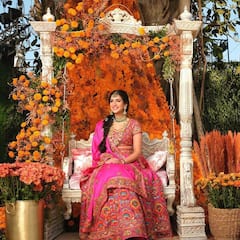 Radhika Merchant Mehendi Ceremony: మెహందీ ఫంక్షన్ కోసం ముద్దబంతిలా ముస్తాబైన రాధికా మర్చెంట్