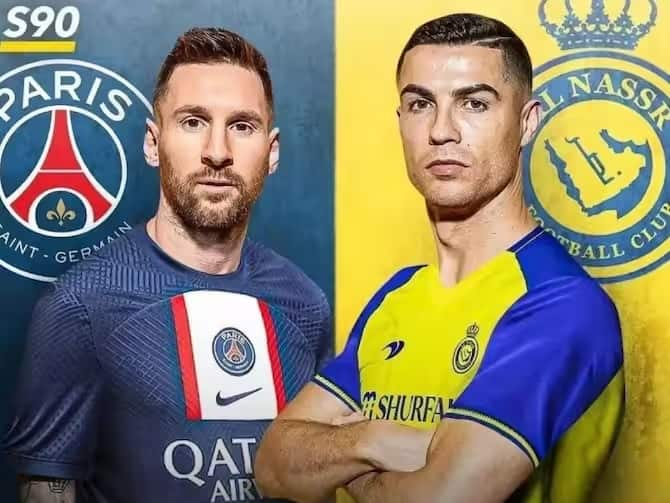 Messi vs Ronaldo: ক্রিশ্চিয়ানো রােনাল্ডো সৌদির ক্লাব আল নাসেরে যোগ দিলেও এই দলের হয়ে তিনি মাঠে নামছেন না। অন্যদিকে মেসি দীর্ঘদিন ধরেই পিএসজির জার্সিতে খেলছেন।