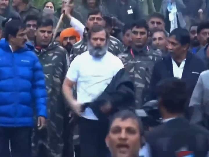 'शेर फिर से मैदान में आ गया...', ठंड के बीच हुई बारिश में राहुल गांधी ने उतारा रेनकोट तो वायरल हुआ यह वीडियो