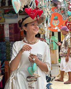 Rubina Dilaik PHOTO: રુબિના દિલૈકનો વેકેશન લુક વાયરલ