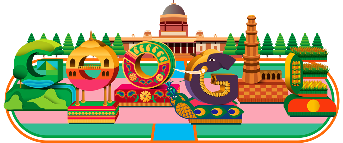 Republic Day Google Doodle: குடியரசு தினம்..10 ஆண்டுகளில் கூகுள் வெளியிட்ட டூடுல் புகைப்படங்கள்...