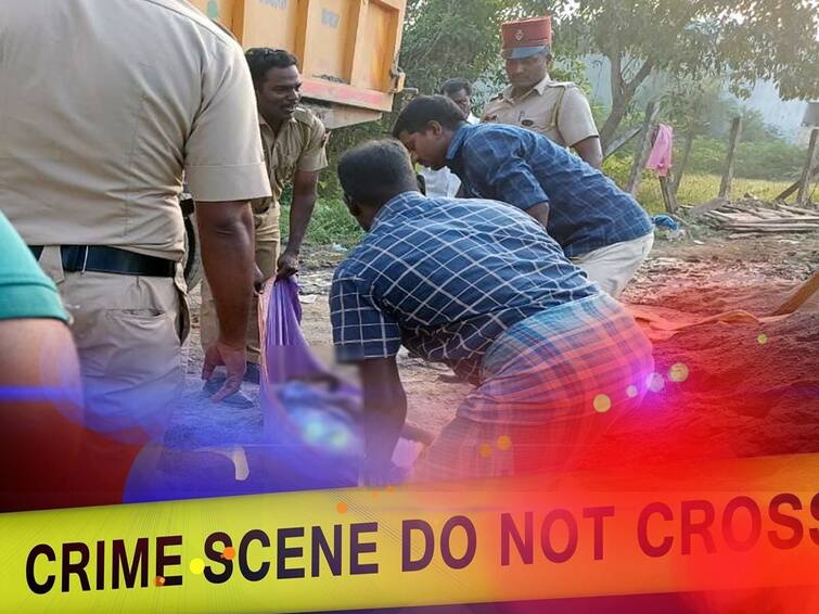 Puducherry: A man's body was found in a truck carrying M-Sand to villiyanur area TNN புதுச்சேரியில் பரபரப்பு - எம்- சாண்ட் ஏற்றி வந்த லாரியில் ஆண் சடலம்