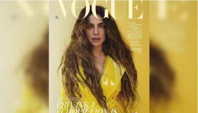 Priyanka Chopra becomes first Indian actor to feature on British Vogue magazine cover British Vogue ਦੇ ਕਵਰ 'ਤੇ ਆਉਣ ਵਾਲੀ ਪਹਿਲੀ ਭਾਰਤੀ ਅਦਾਕਾਰਾ ਬਣੀ ਪ੍ਰਿਅੰਕਾ ਚੋਪੜਾ