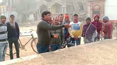 কর্মিসভা করে 'অপবিত্র' করেছে তৃণমূল, বাঁকুড়ায় 'শুদ্ধিকরণ' চালাল বিজেপি