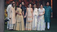 হবু পুত্রবধূকে কীভাবে অম্বানি বাড়িতে স্বাগত জানানো হল? দেখুন ভিডিও