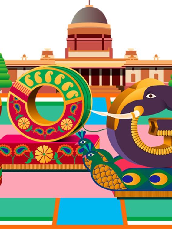 குடியரசு தினத்தில் கூகுள் டூடுல்: 2012 - 2022