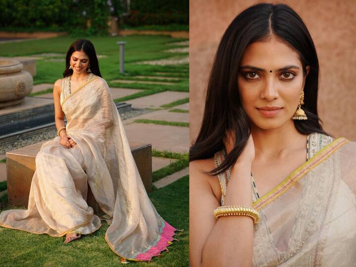 Malavika Mohanan Saree Photos: நடிகை மாளவிகா மோகனனின் லேட்டஸ்ட் புகைப்படங்களை இங்கு காணலாம்