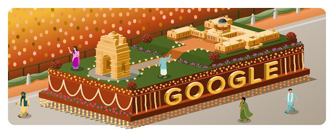 Republic Day Google Doodle: குடியரசு தினம்..10 ஆண்டுகளில் கூகுள் வெளியிட்ட டூடுல் புகைப்படங்கள்...