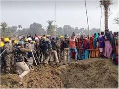 ECAL के खनन क्षेत्र में नए खान की खुदाई का विरोध, पुलिस से झड़प में कई लोग घायल