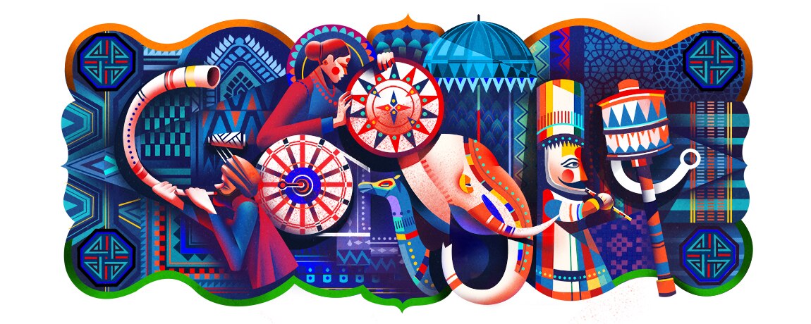 Republic Day Google Doodle: குடியரசு தினம்..10 ஆண்டுகளில் கூகுள் வெளியிட்ட டூடுல் புகைப்படங்கள்...