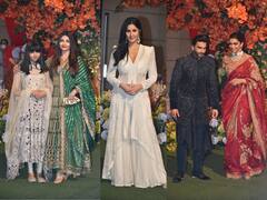 Anant Radhika Engagement Photos : ஒரே விழாவில் கலந்து கொண்ட ஒட்டு மொத்த பாலிவுட் நட்சத்திரங்கள்...கலக்கல் புகைப்படங்கள் இங்கே !