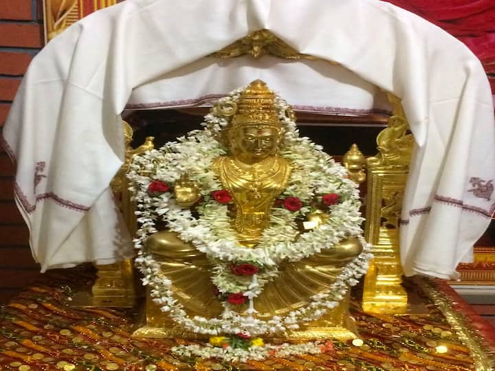 'Panchaloha' Idol Of Goddess Sharada To Be Carried From Karnataka's Sringeri To New Temple In Kashmir 'Panchaloha' Idol Of Goddess Sharada To Be Carried From Karnataka's Sringeri To New Temple In Kashmir