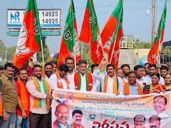 విద్యుత్ బిల్లులపై బీజేపీ శ్రేణుల ధర్నా - నేతల అరెస్ట్