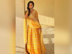 Shweta Tiwari: शादी में आपके लुक में लग जाएंगे चार चांद, एक्ट्रेस श्वेता तिवारी का आउटफिट देखें