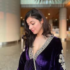 Divya Khosla Kumar:  પર્પલ વેલવેટ સૂટ લૂકમાં દિવ્યા ખોસલા લાગી ખૂબ સુંદર