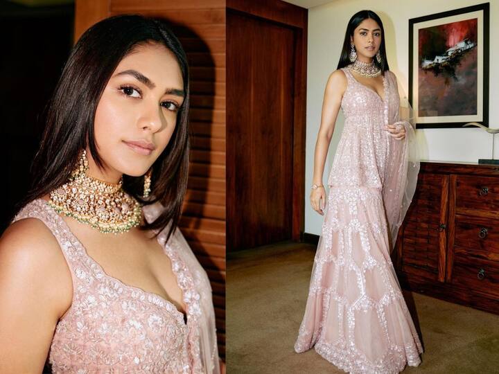 Mrunal Thakur clicks :  நடிகை மிருணாள் தாக்கூரின் லேட்டஸ்ட் புகைப்படங்களை இங்கு காணலாம்