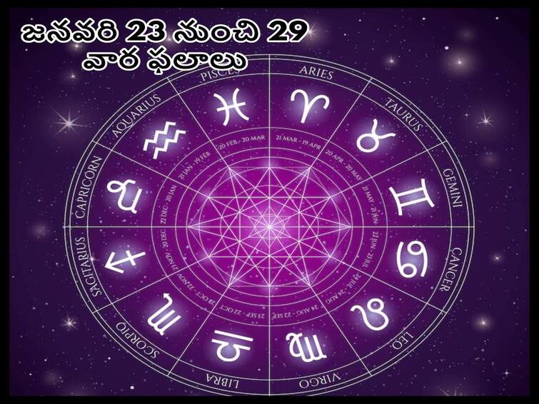 weekly horoscope 23 to 29 january , saptahik rashifal for Gemini, scorpio,capricorn and other zodiac signs in Telugu January 23 to 29 weekly horoscope: ఈ వారం ఈ నాలుగు రాశులవారి జీవితం ఆనందమయం,జనవరి 23 నుంచి 29 రాశిఫలాలు