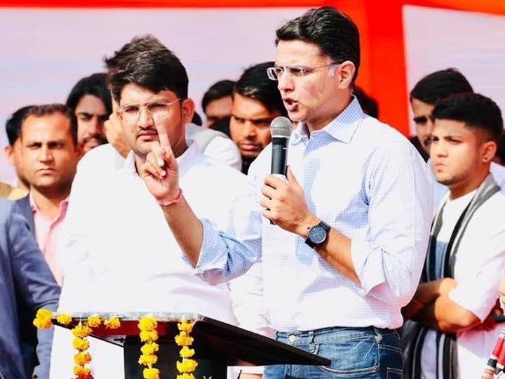 Rajasthan Congress Crisis: सचिन पायलट ने युवाओं से पूछा- 'मेरी रगड़ाई में कमी दिखी?', आवाज आई- 'नहीं' Rajasthan Congress Ashok Gehlot Sachin Pilot Maharaja College Jaipur Know What He Ask To Youth ann Rajasthan Congress Crisis: सचिन पायलट ने युवाओं से पूछा- 'मेरी रगड़ाई में कमी दिखी?', आवाज आई- 'नहीं'