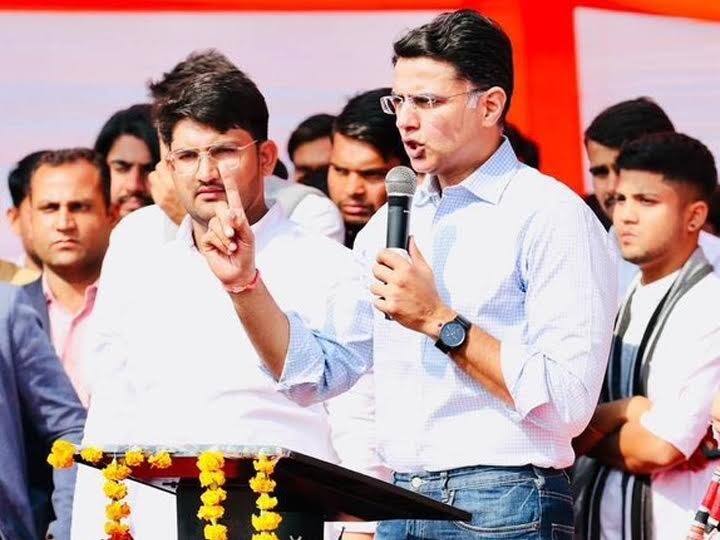 Rajasthan Congress Ashok Gehlot Sachin Pilot Maharaja College Jaipur Know What He Ask To Youth ann Rajasthan Congress Crisis: सचिन पायलट ने युवाओं से पूछा- 'मेरी रगड़ाई में कमी दिखी?', आवाज आई- 'नहीं'