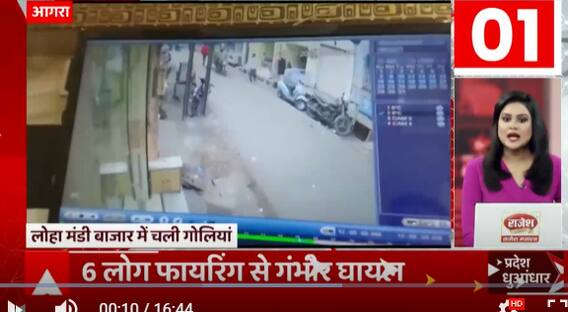 Agra की इस मंडी में चली गोलियां, घटना में 6 लोग घायल | UP News