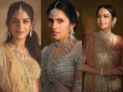 Anant Radhika Engagement: बेटी ईशा की वेडिंग ज्वैलरी में दिखीं नीता अंबानी, बहू श्लोका मेहता-राधिका मर्चेंट के लुक्स पर टिकीं सबकी निगाहें