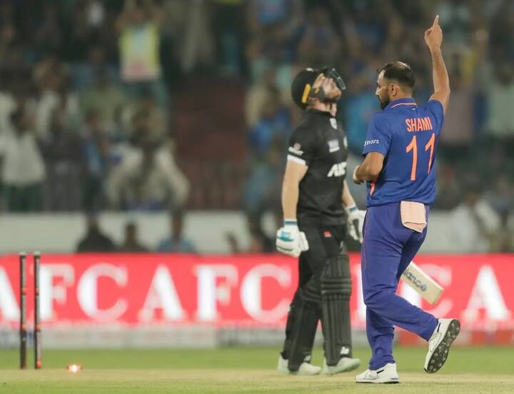 IND vs NZ 2nd ODI First New Zealand batting Innings match highlights, with LIVE Updates and Score of India vs New Zealand Second ODI from Raipur Cricket Stadium IND vs NZ 2nd ODI: ન્યૂઝીલેન્ડનો ધબડકો, માત્ર 108 રનમાં ઓલઆઉટ, ભારતને જીતવા મળ્યો 109 રનોનો ટાર્ગેટ, શમીની 3 વિકેટો