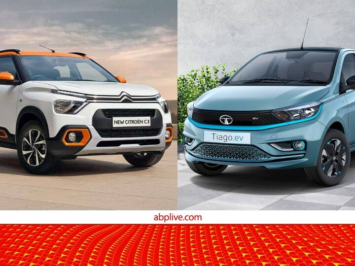 Check the details which electric car is better tata tiago electric or citroen ec3 Car Comparison: टाटा टियागो या सिट्रोएन ईसी3, कौन सी इलेक्ट्रिक कार है बेहतर? देखें कंपेरिजन