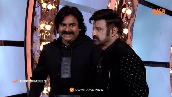 NBK X PSPK Power Teaser | Unstoppable With NBK S2 | Pawan Kalyan, Nandamuri Balakrishna|ABP Desam