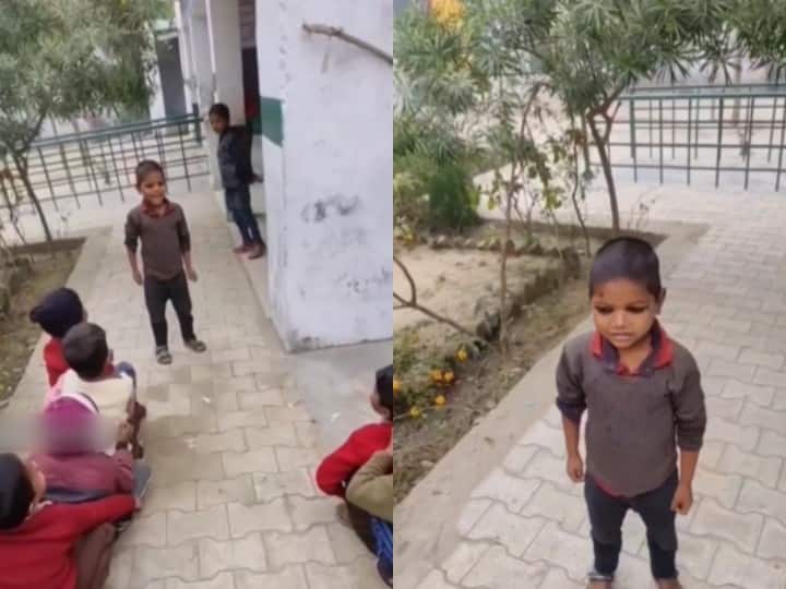 School Student became Teacher in Class Then See What Happen Next in this viral Video Viral Video: स्कूल में छात्रों को पहाड़ा सिखाने लगा ये बच्चा, मगर जो बताया गजब ही ढा दिया...