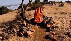 Nashik Waghera Fort : वाघेरा किल्ल्यावर इतिहासाच्या पाऊलखुणा, वीरगळी, तेल-चुन्याच्या घाण्यांना उर्जितावस्था