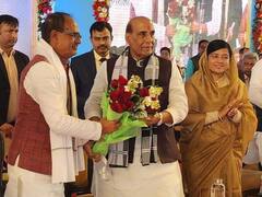 MP News: 'देश में नफरत को कौन दे रहा जन्म', रक्षा मंत्री राजनाथ सिंह का राहुल गांधी पर तंज