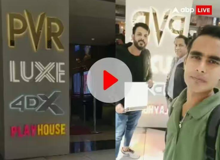 watch indore shah rukh khan fans book entire ticket of first day first show in theatre shared video  Watch: શાહરુખ ખાનના જબરા ફેને થિયેટરની તમામ ટિકિટ બુક કરી, શેર કર્યો વીડિયો
