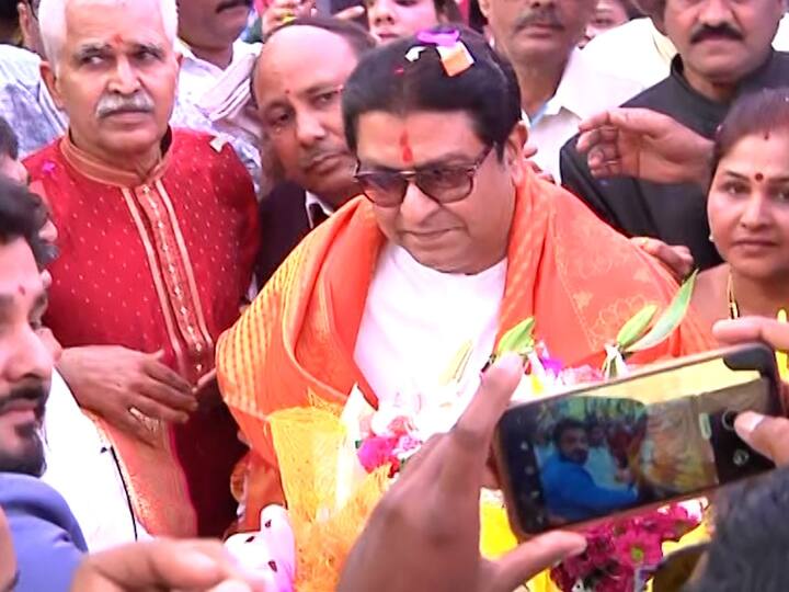 Raj Thackeray SRA Bhoomipoojan : भांडुपमध्ये एसआरए प्रकल्पाचं भूमिपूजन, राज ठाकरेंची कार्यक्रमाला उपस्थिती.