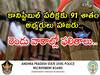 AP Constable Exam: కానిస్టేబుల్ పరీక్షకు 91 శాతం అభ్యర్థులు హాజరు, రెండు వారాల్లో ఫలితాలు!