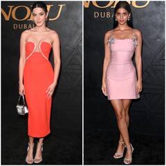 BFFs Suhana Khan And Shanaya Kapoor Attend Event In Dubai With Kendall Jenner | PICS