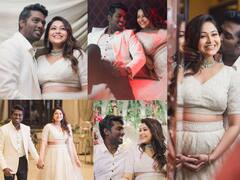 Priya Atlee: ‘தாரமே தாரமே வா..'  கண்காளால் அன்பினைப் பறிமாறிக்கொள்ளும் பிரியா-அட்லியின் க்யூட் க்ளிக்ஸ்!