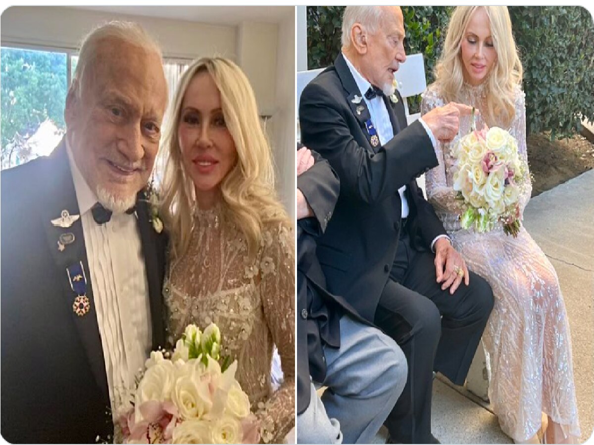 'Excited As Eloping Teenagers': Astronaut Buzz Aldrin Marries 'Long ...