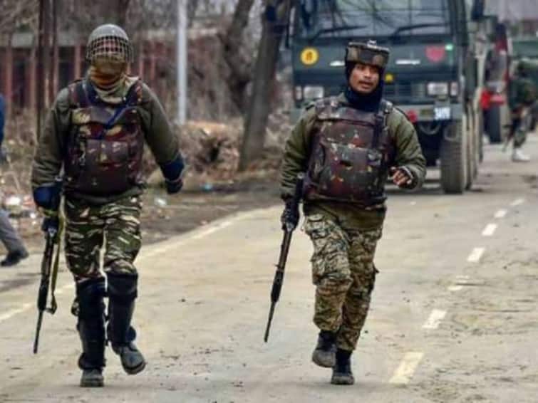 jammu kashmir security forces arrested hizbul mujahideen terrorist in shopian   Jammu Kashmir : जम्मू- काश्मीरमध्ये सुरक्षा दलाला मोठे यश, हिजबुल मुजाहिद्दीनच्या दहशतवाद्याला बेड्या 