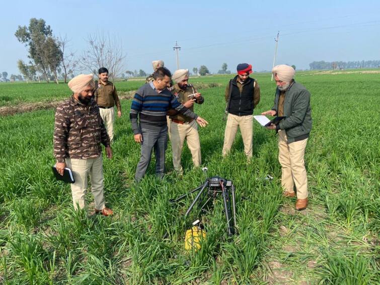 Punjab: Drone With 5 Kg Heroin Shot Down In Amritsar, 2 Arrested Punjab: Drone With 5 Kg Heroin Shot Down In Amritsar, 2 Arrested