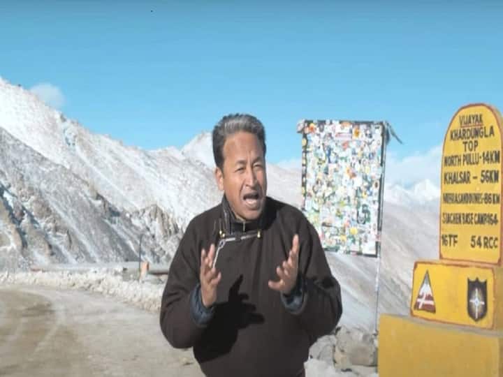 Ladakh Sonam Wangchuk To Start Five Day Fast All Not Well Climate PM Modi BJP Govt glaciers 3 Idiots Republic Day 'All Is Not Well': Sonam Wangchuk To Start Five Day ‘Climate Fast’ At -40°C To Save Ladakh's Glaciers
