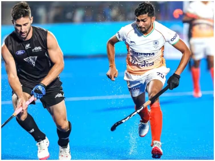 IND vs NZ Hockey World Cup 2023 India lose to New Zealand at penalty shootout out of World Cup Hockey World Cup 2023: भारत विश्वचषकातून बाहेर, न्यूझीलंडने पेनल्टी शूटआऊटमध्ये क्रॉसओव्हर सामना जिंकला