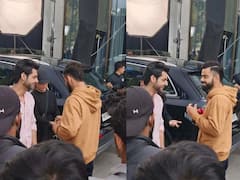 In Pics: न्यूजीलैंड के खिलाफ तीसरे वनडे से पहले इंदौर में स्पॉट हुए विराट कोहली और करन वाही, तस्वीरें आईं सामने