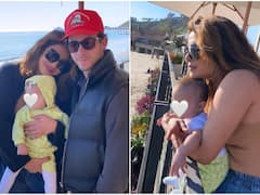 Priyanka Chopra And Nick Jonas Enjoy The Perfect Beachy Sunday With Daughter Malti | PICS