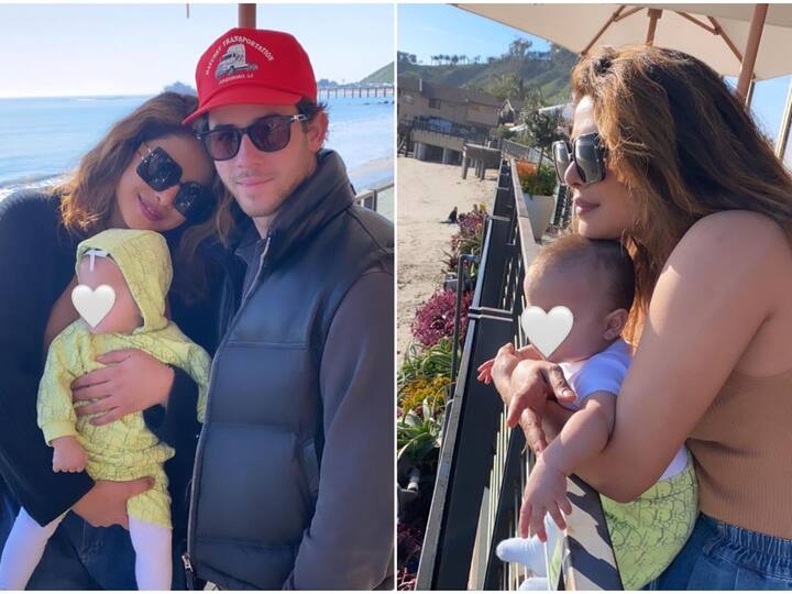 Priyanka Chopra and Nick Jonas had the perfect Sunday as they enjoyed themselves on a beach with daughter Malti Marie.