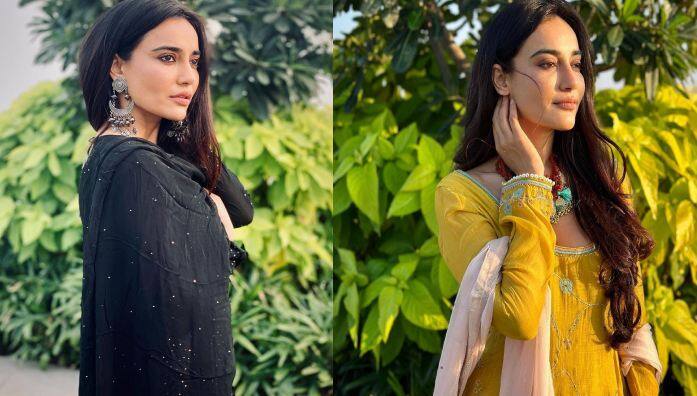 Surbhi Jyoti Pics: ਟੀਵੀ ਦੀਆਂ ਹੌਟ ਨਾਗਿਨਾਂ 'ਚੋਂ ਇੱਕ ਸੁਰਭੀ ਜੋਤੀ ਹਮੇਸ਼ਾ ਹੀ ਆਪਣੀਆਂ ਤਸਵੀਰਾਂ ਨਾਲ ਸੋਸ਼ਲ ਮੀਡੀਆ 'ਤੇ ਧਮਾਲ ਮਚਾ ਦਿੰਦੀ ਹੈ। ਅਦਾਕਾਰਾ ਹਮੇਸ਼ਾ ਇੰਸਟਾਗ੍ਰਾਮ 'ਤੇ ਆਪਣੀਆਂ ਤਸਵੀਰਾਂ ਤੇ ਵੀਡੀਓਜ਼ ਪੋਸਟ ਕਰਦੀ ਰਹਿੰਦੀ ਹੈ